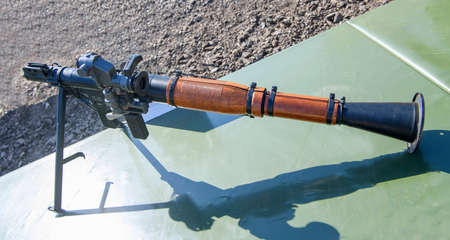 40 mm RPG-7B grenade launcher.のeditorial素材