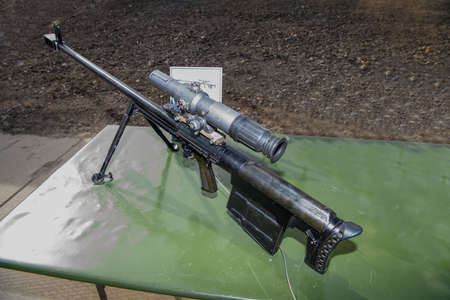 12.7 mm Army sniper rifle CORD.のeditorial素材
