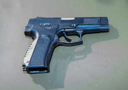 9mm pistol Yarygin "Grach", magazine 18 roundsのeditorial素材