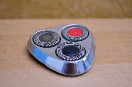 Photo of old soviet electric shaver coverの写真素材