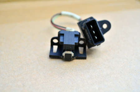 Photo of used hall sensor on the table