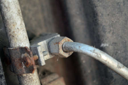 Photo of aluminium pipes in gas stove