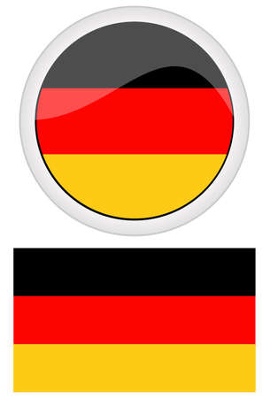 vector illustration of Germany flagのイラスト素材
