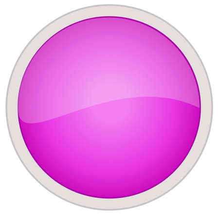 vector illustration of pink buttonのイラスト素材