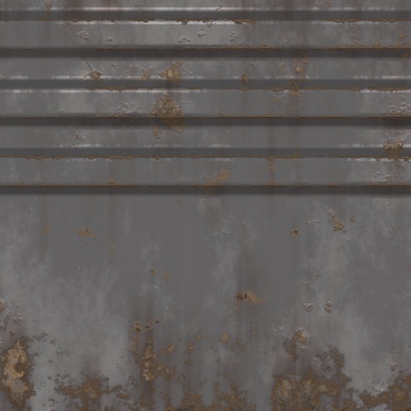metal wallの写真素材