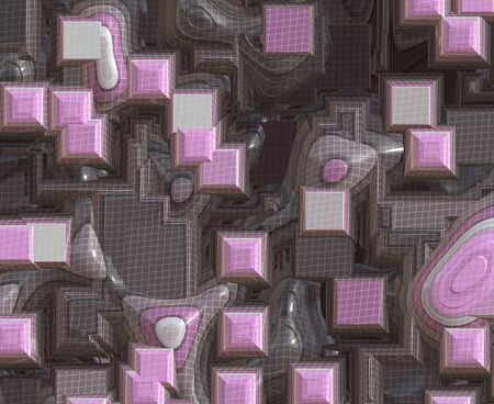 mosaic backgroundの写真素材