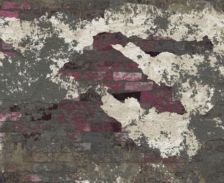 aged wallの写真素材