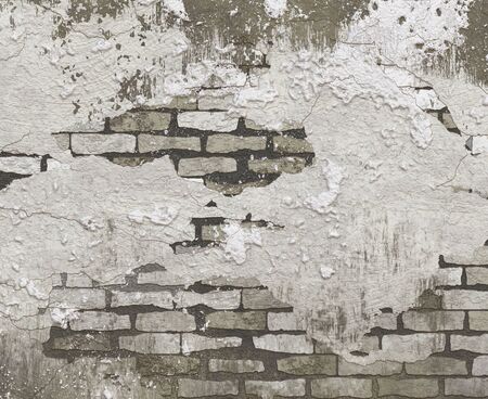grunge wallの写真素材