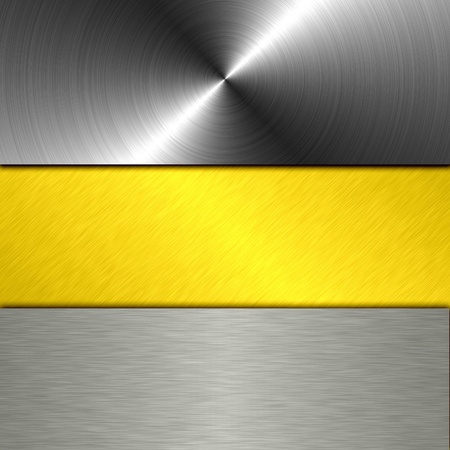 metal bannerの写真素材