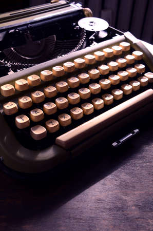 Retro Typewriter Machine Close upの写真素材