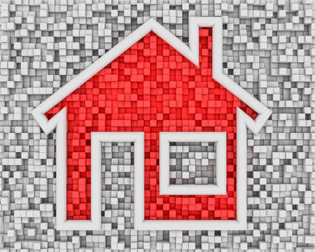 Home Iconの写真素材