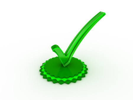 Check  mark icon.の写真素材