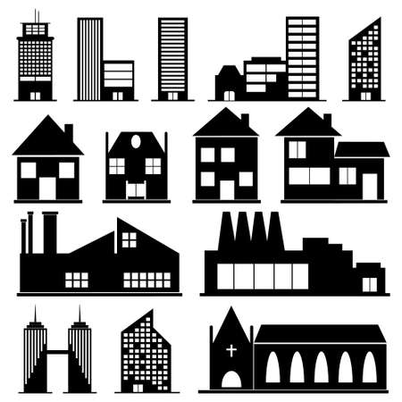 Buildingsのイラスト素材