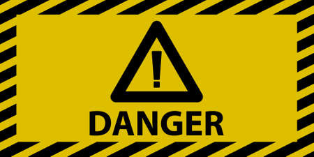 Danger signのイラスト素材