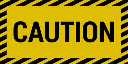 Caution signのイラスト素材