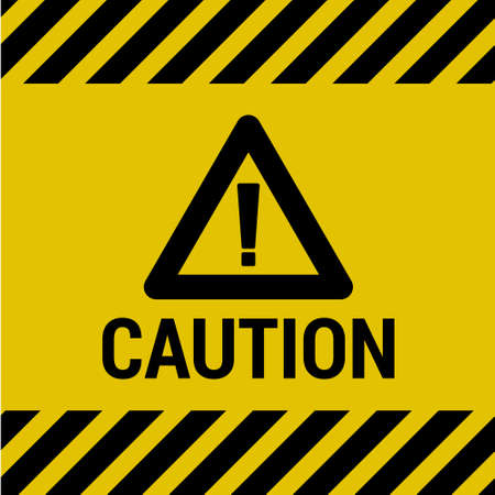 Caution Signのイラスト素材