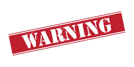 Warning signのイラスト素材