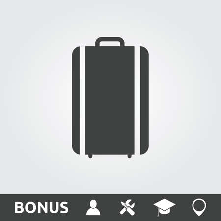 Traveling bagのイラスト素材