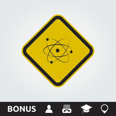 Atom Square Signのイラスト素材