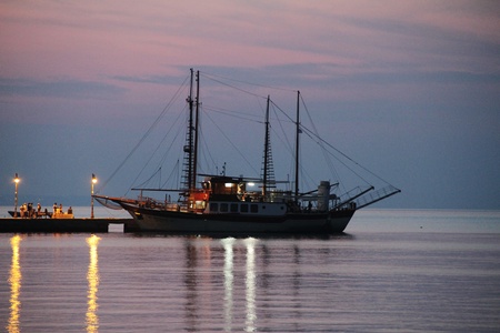 old shipの写真素材