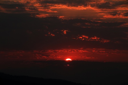 sunsetの写真素材