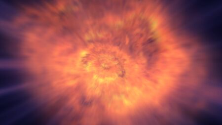 explosion fire abstract background textureの写真素材