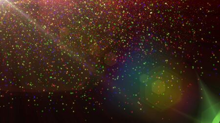 winter snow flakes fall downの写真素材