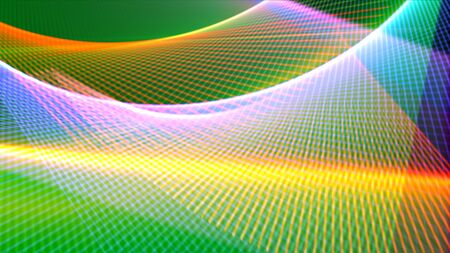 colorful geometric bright lines of abstract background