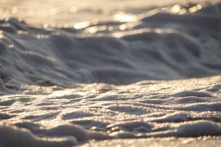 wave splash sea beach macro, close up