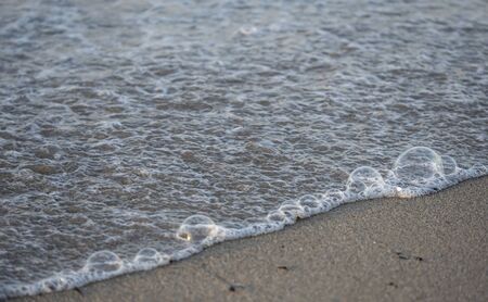 wave splash sea beach macro, close up
