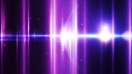 Beautiful fashion light lens flares, illustration render