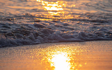 wave splash sea beach macro, close up