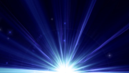 abstract of digital lens flare background illustrationの写真素材