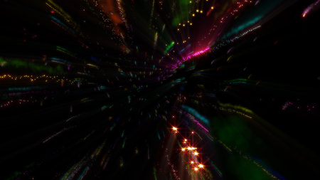 explosion fire flame particle abstract background textureの写真素材