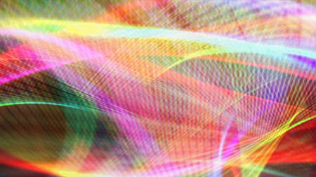 Perspectives Of Fractal Realms abstract background illustrationの写真素材