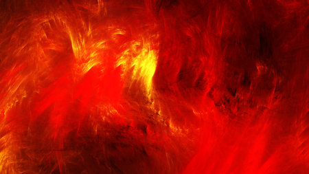 Fire Flame Ray light abstract illustration renderの写真素材