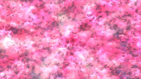 Heart valentine light shiny pink background illustrationの写真素材
