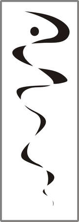 Drawing for sandblasting mirrorsのイラスト素材