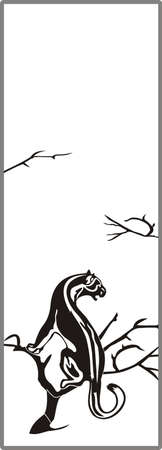  Drawing for sandblasting mirrors 1-11のイラスト素材