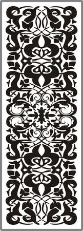 Drawing for sandblasting mirrors 1-28のイラスト素材