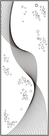 Drawing for sandblasting mirrors 1-32のイラスト素材