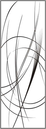 Drawing for sandblasting mirrors 1-31のイラスト素材