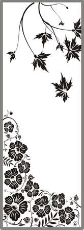 Drawing for sandblasting mirrors 1-66のイラスト素材