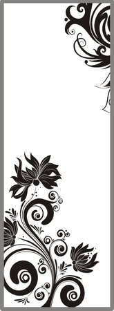 Drawing for sandblasting mirrors 1-68のイラスト素材