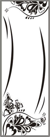 Drawing for sandblasting mirrors 1-75のイラスト素材