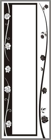 Drawing for sandblasting mirrors 1-79のイラスト素材