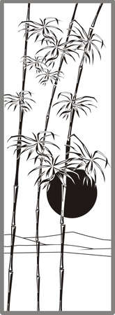 Drawing for sandblasting mirrorsのイラスト素材