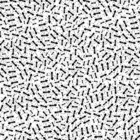 Background from insects of ants. A vector illustrationのイラスト素材
