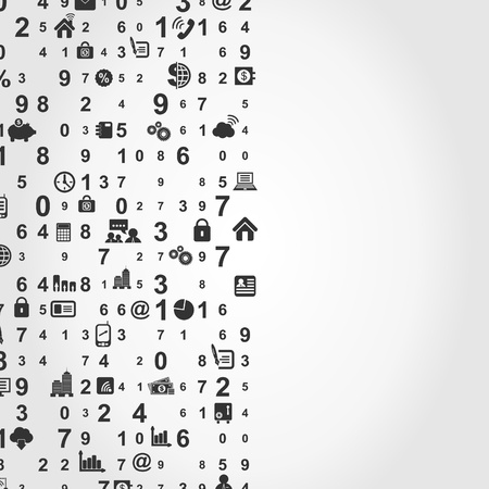 Abstract background from figures  A vector illustrationのイラスト素材
