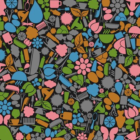 Background on a theme spa  A vector illustrationのイラスト素材